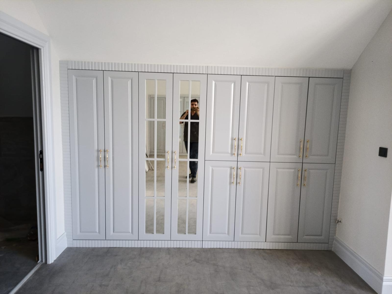 Boutique Mirrored Wardrobe System