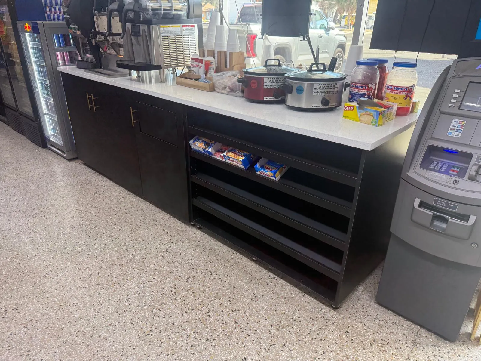 Custom Retail Beverage & Snack Station, Bespoke Furniture project in Tampa, FL — photo 3 of 3