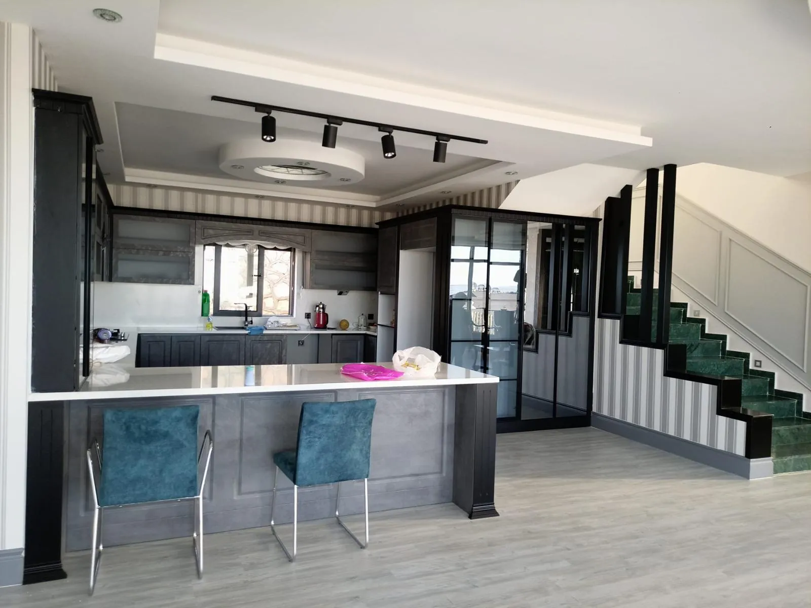 Industrial-Chic Two-Tone Kitchen Remodel, Kitchen Cabinets & Remodeling project in Sarasota — photo 7 of 10