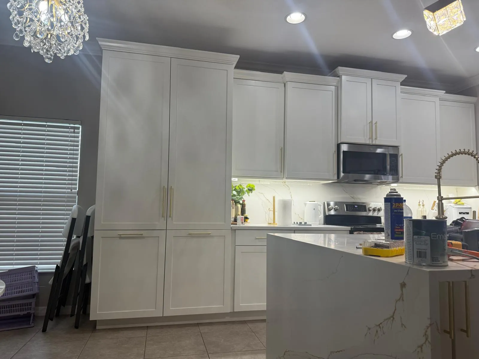 Modern Custom Laundry Room Cabinetry & Storage Build in Tampa, Laundry Room Cabinetry project in Tampa, FL — photo 3 of 4