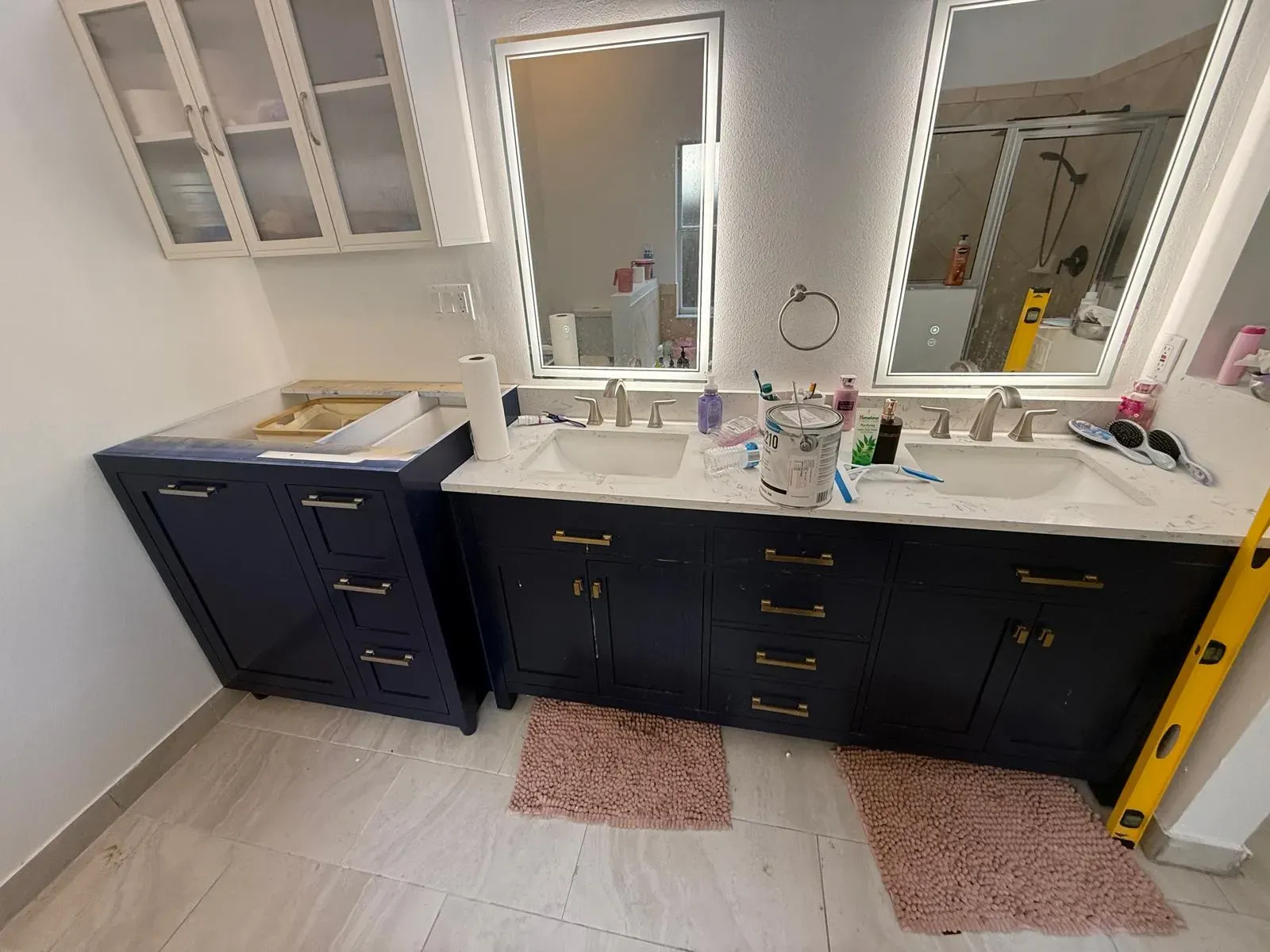 Custom Built-In Under-Sink Storage Cabinetry & Utility Unit in Tampa, Laundry Room Cabinetry project in Tampa,FL. — photo 2 of 2